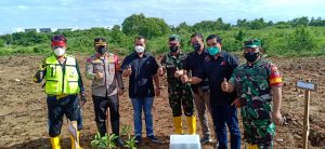 Penghijauan dan Lestarikan Lingkungan, Koramil 06/Cakung Bersama PT. PAMA Tanam 700 Pohon di JGC
