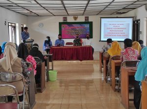Babinsa Hadiri Akselerasi Pencegahan Stunting Kecamatan Nguntoronadi, Serta Cegah Kekerasan Kepada Perempuan Dan Anak Desa Semin