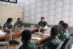 Tim Verifikasi Korem 051/Wkt Datangi Makodim 0505/JT