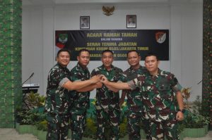 Dandim 0505/JT, Dandim 0508/Depok Berganti, Sertijab Dipimpin Danrem 051/Wkt