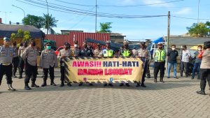 Antisipasi Bajing Loncat Polsek Cilincing Gelar Apel Rutin