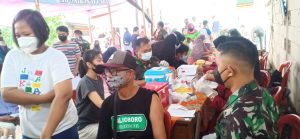 Tuntaskan Vaksinasi Warga, Koramil 06/Cakung Kembali Gelar Serbuan Vaksin