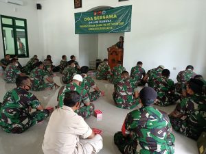 Peringati Hari Juang TNI-AD Ke-76, Kodim 0735/Surakarta Gelar Doa Bersama
