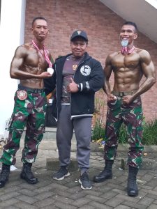 Prajurit Yonif 511/DY, Mendapatkan Juara 2 Di Lomba Fitnes Piala Pangdivif 2 Kostrad