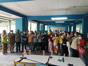 Pengurus RW. 010 Marunda Beserta Beberapa RT Lakukan Pertemuan Dengan Pihak LH Jakarta Utara, Pihak Kelurahan Marunda dan Pihak Kecamatan Celincing