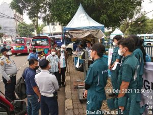 Mudik Libur Nataru, Terminal Grogol Terapkan Prokes Ketat