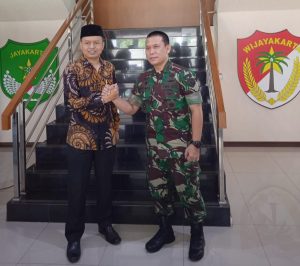 Dandim 0505/JT Terima Kunjungan Silaturahmi Dewan Kota Jakarta Timur