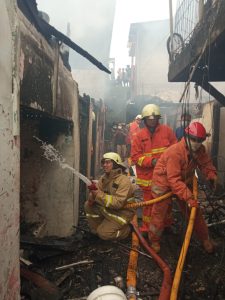 Warakas Tanjung Priok Jakarta Utara Kembali Terjadi Kebakaran