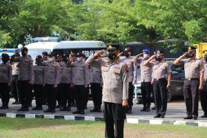Polres Kendal Gelar Korp Raport Kenaikan Pangkat dan Beri Reward Personel Sat Reskrim Polres Kendal