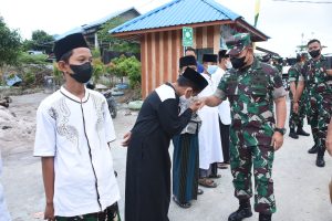 Polsek Kendal Kota Laksanakan Pengamanan Giat Vaksin Anak Handal di Yayasan Syarifudin dan SD 1 Ngilir