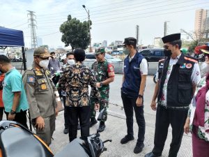 Danramil 02/TB Bersama Camat Tambora Hadiri Launching Uji Emisi Kendaraan Bermotor