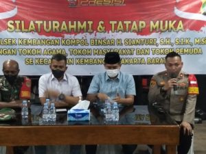 4 Hari Jabat Kapolsek Kembangan, Kompol Binsar H Sianturi Jalin Silahturahmi Bersama Toga, Tomas dan Toda