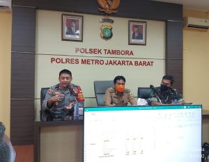 Danramil 02/TB Bersama Kapolsek Tambora dan Camat Tambora Gelar Rapat Koordinasi Percepatan Vaksinasi Merdeka