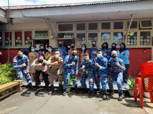 Babinpotdirga Blusukan Sukseskan Serbuan Vaksinasi TNI AU