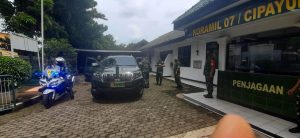 Dandim 0505/JT Bersama Danramil 07/Cipayung Sambut Kunjungan Pangdam Jaya