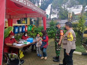 Vaksinasi Dosis-1 Usia 6-11 Tahun, Koramil 07/Cipayung Siapkan 200 Dosis