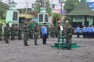 Kodim 0728/Wonogiri Gelar Upacara Bendera Perdana, Berikut Penyampaian KASAD