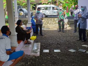 Keliling Desa, Batituud Bersama Petugas Kesehatan Himbau Disiplin Dalam Menjaga Protkes