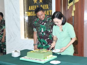 Danrem 051/Wkt Syukuran Atas Kenaikan Pangkat Brigadir Jenderal TNI