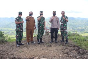 Buat Jalan Baru Permudah Transportasi, Dandim 0728/Wonogiri Tinjau Lokasi Yang Akan Dijadikan TMMD