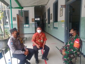 Serda Agus Gelar Komsos Dengan Kepala Sekolah SD Warga terkait PTM Dimasa Pandemi