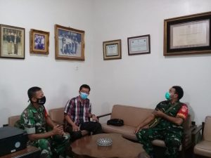 Pererat Tali Silaturrahmi, Babinsa Keprabon Laksanakan Komsos Dengan Tokoh Masyarakat