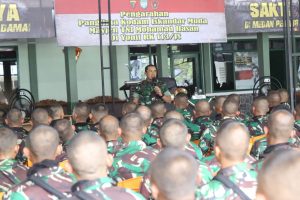 Sebelum Berangkat Penugasan, Pangdam IM Cek Kesiapan Prajurit Yonif RK 113/JS