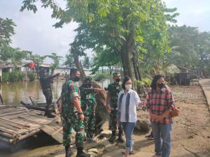Danrem 051/Wkt Kunjungi Yayasan TPQ Ponpes Fastabiqul Khoirot Muara Gembong Bekasi