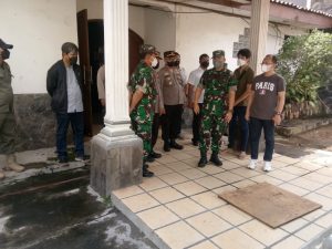 Danramil 02/TB Dampingi Dandim 0503/JB Dalam Rangka Kunker di Gereja Damai Duri Selatan