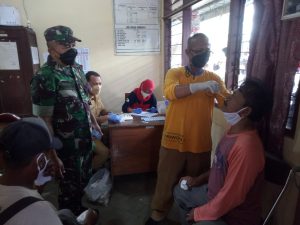 Satgas Penanganan Covid-19 Kecamatan Giriwoyo Gelar Operasi Gakplin Protkes Dan Tes Swab Acak, Ini Hasilnya