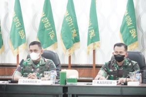 Danrem 071/Wijayakusuma Pimpin Sidang Pankar Jabatan Perwira