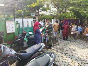 Serma Samsuri Pantau Pelaksanaan Vaksinasi Covid 19 Boster Jenis Astrazeneca