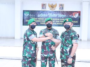 Danrem 051/Wkt Pimpin Serah Terima Jabatan Dandim 0508/Depok, Kasiops, Kasiren Korem 051/Wkt Dan Penyerahan Tugas Dandim 0509/Kab.Bekasi