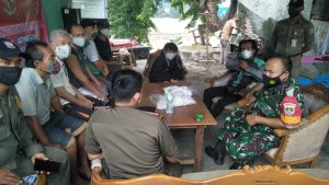 Ngopi Bareng Bersama Babinsa Koramil 01/ Jatinegara di Kampung Pancasila