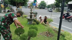 Kapten Inf Narno : Lingkungan Bersih Dan Sehat Dapat Mencegah Penyebaran Bibit Penyakit