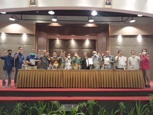Penandatanganan Para Pengembang Anggota Apperindo Dengan Pihak PT. Dana Syariah Indonesia (DSI)