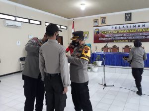 38 Peserta Diklat Gada Pratama Selesai Ikuti Pelatihan di Polres Kendal