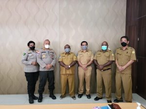 Satgas Binmas Noken Ops Damai Cartenz Perkuat Hubungan Dengan Dinas Perhubungan Prov Jayapura