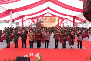 Kepala Staf Angkatan Laut (KASAL) Laksamana TNI Yudo Margono, Mewakili Panglima TNI Pimpin Rapim TNI-Polri 2022