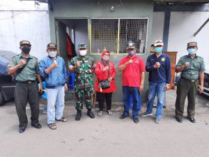 Kolaborasi Koramil 02/Matraman Bersama Kapuskes dan Ketua RW Gelar Vaksin Usia 6-11 Tahun dan Booster