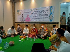 Polsek Kalideres Bersama 3 Pilar Menggelar Kegiatan Isra Mi’raj