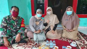 Babinsa Pancoran Mas Depok Dorong PKK Jadi Pelopor Prokes