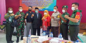 Babinsa, Bhabinkamtibmas Hadiri Pengukuhan Ketua RW.10 Kelurahan Jatinegara, Cakung