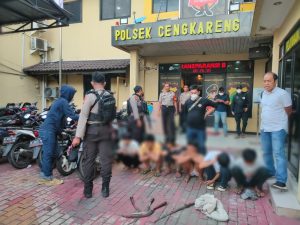 Tim Patroli Polres Jakarta Barat Berhasil Amankan Kelompok Pemuda Yang Hendak Akan Melakukan Tawuran