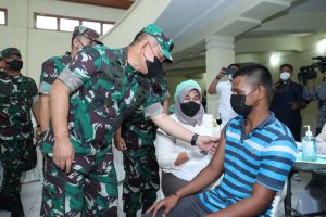 1000 Vaksin, Sinergi TNI AD dengan Kimia Farma