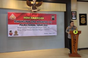 Canangkan Zona Integritas, Polres Kendal Harus Siap Meningkatkan Pelayanan Publik