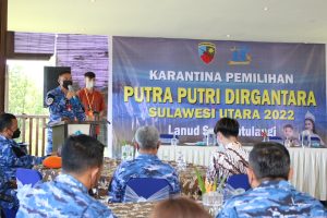 Karantina Pemilihan Putra Putri Dirgantara Sulut 2022
