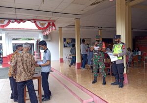 Dukung Penuh Kelancaran Vaksinasi, Babinsa Dan Bhabinkamtibmas Bersinergi Berikan Pendampingan