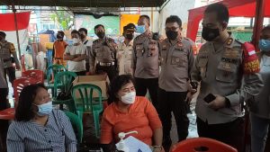 Polsek Tamansari Bersama 3 Pilar Menggelar Vaksinasi Booster Serentak