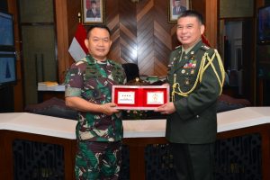 Kasad Terima Kunjungan Atase Pertahanan Filipina